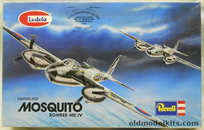 Revell 1/32 DeHavilland Mosquito Bomber Mk IV, RH0180 plastic model kit